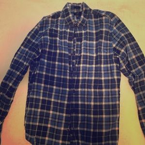 J Crew Long Sleeve Flannel Shirt